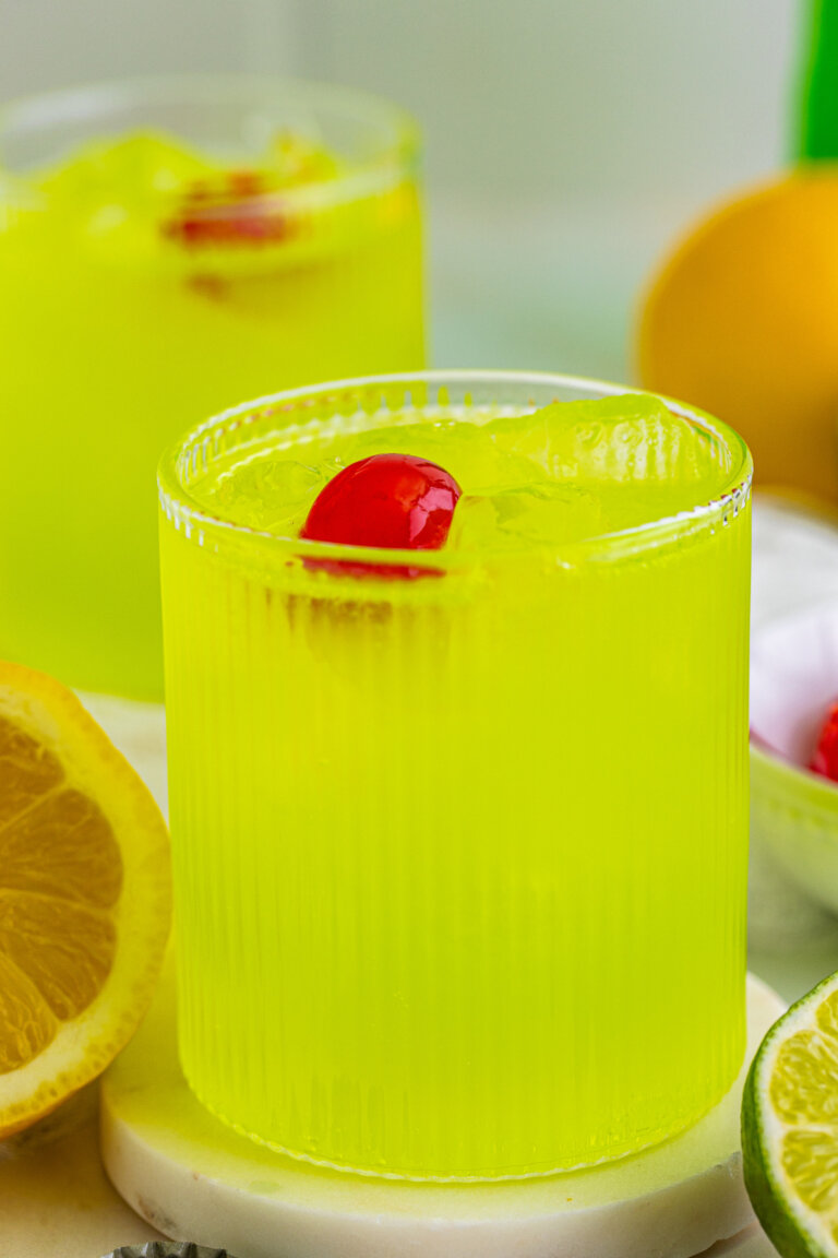 Midori Sour Cocktail Love Bakes Good Cakes