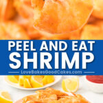 peel and eat shrimp pin collage