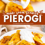 pierogi pin collage