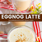 eggnog latte pin collage