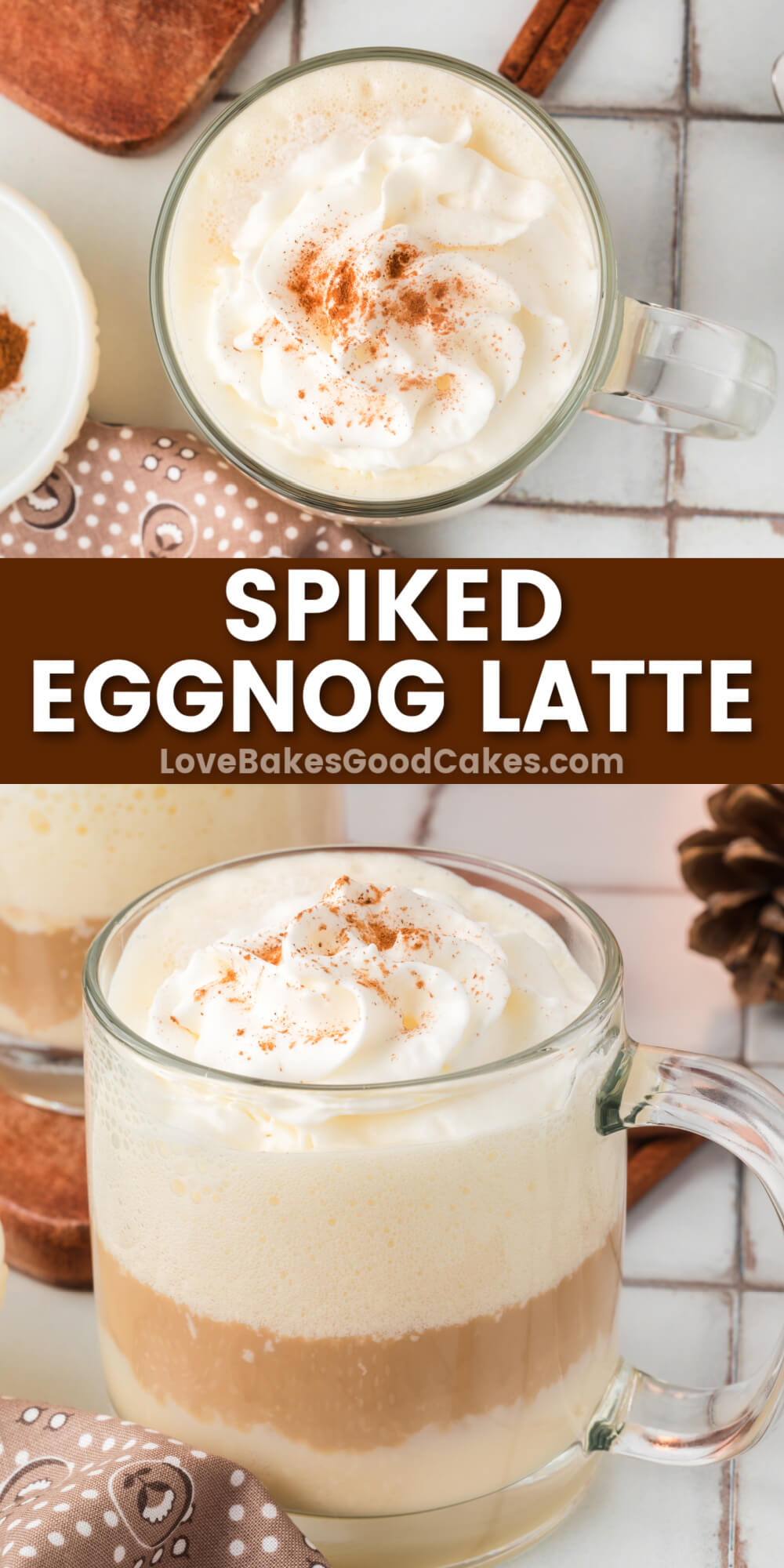 Spiked Eggnog Latte Love Bakes Good Cakes