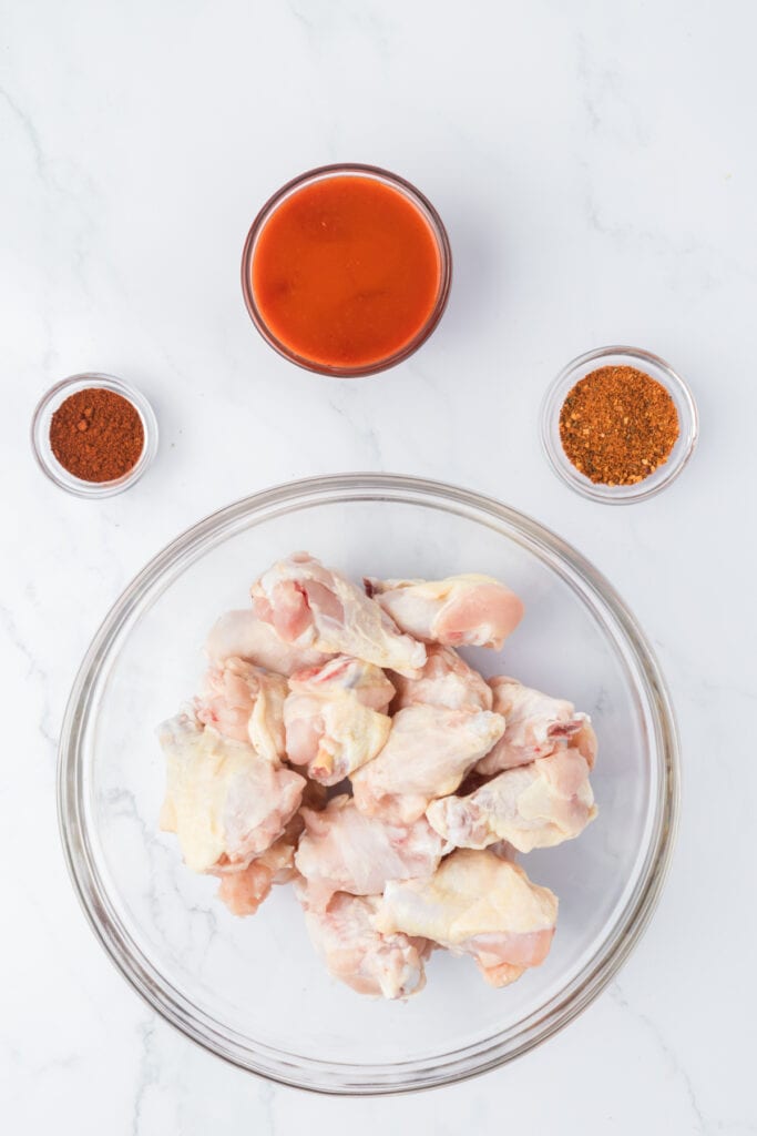 ingredients to make buffalo wings