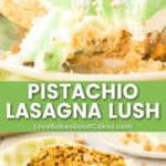 pistachio lasagna ush pin collage