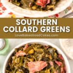 southern collard green pin collage