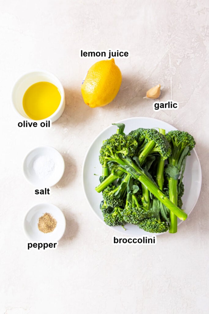 ingredients to make air fryer broccolini