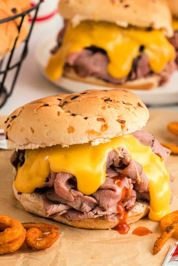 copycat arby's beef and cheddar sandwich ready to eat