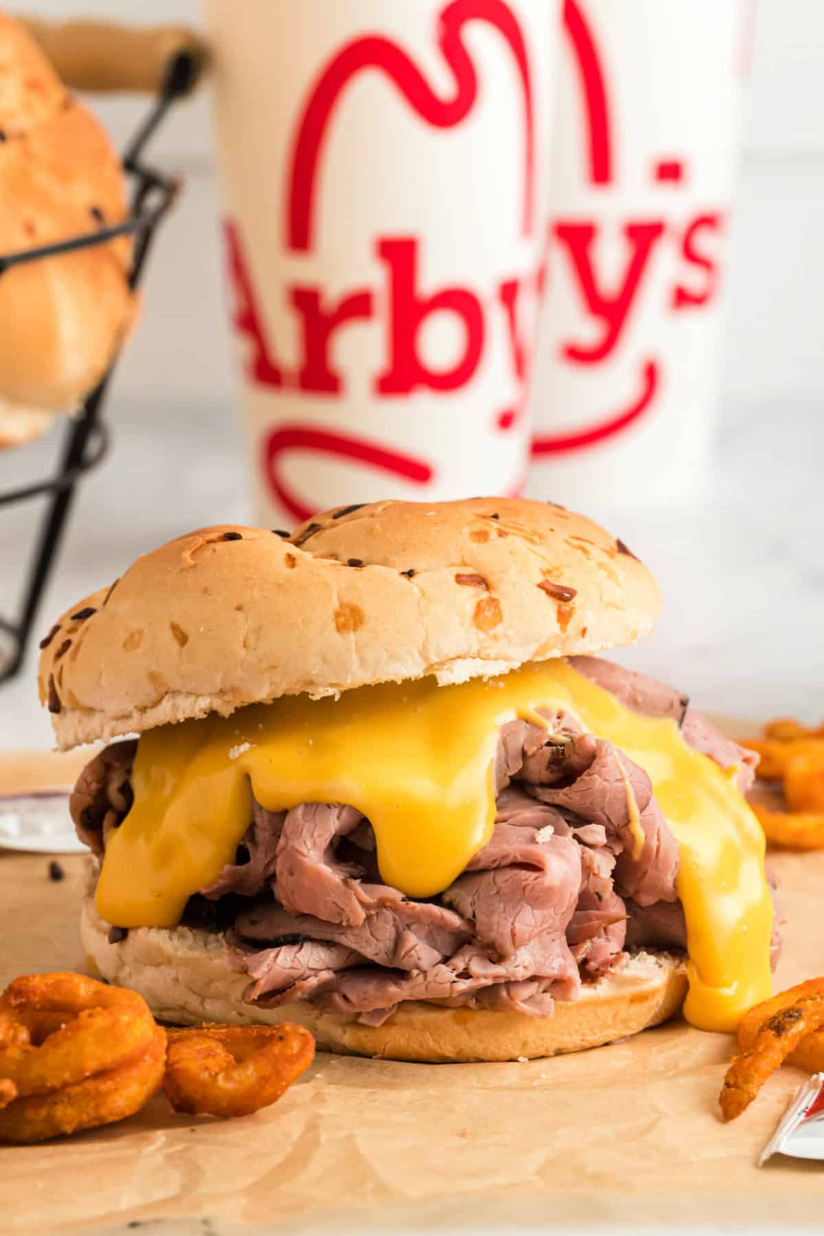 Arby's Beef and Cheddar Sandwiches - Love Bakes Good Cakes