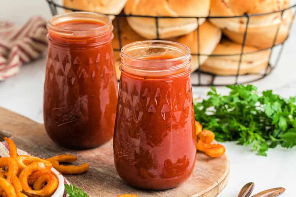 two jars arbys sauce