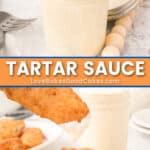 tartar sauce pin collage