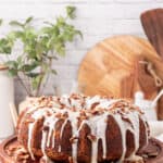 hummingbird bundt cake pin collage
