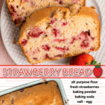 strawberry bread facebook collage