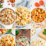 6 Crowd-Pleasing Pasta Salad Recipes You’ll Make on Repeat collage