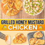 grilled honey mustard chicken breasts facebook collage 3