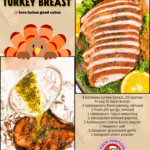 smoked cajun turkey breast facebook collage 1