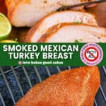 smoked mexican turkey breast pin collage 1