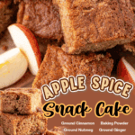 apple spice snack cake facebook collage 2