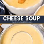 cheese soup pin collage