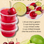 cherry limeade jello shots facebook collage