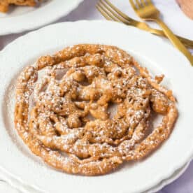 Pumpkin Spice Funnel Cakes