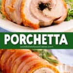 porchetta pin collage