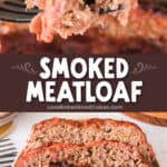 smoked meatloaf pin collage