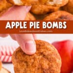 apple pie bombs pin collage