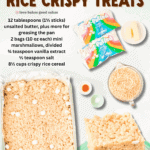 browned butter rice crispy treats facebook collage