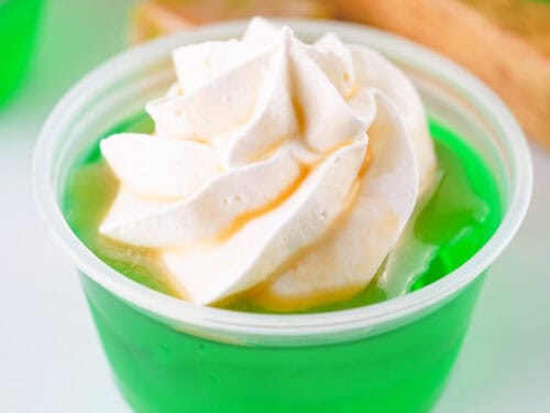 ウランガラス トッポ・ジージョ アップルグリーン Caramel-Apple-Jello-Shots-