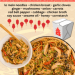 chicken lo mein facebook collage