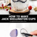 jack skellington cups pin collage