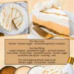 no bake rumchata pumpkin cheesecake facebook collage