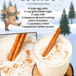 homemade eggnog facebook collage
