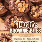 turtle brownie bites facebook collage 2