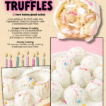 birthday cake truffles facebook collage