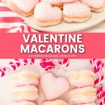 valentine macarons pin collage