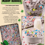 irish cream muddy buddies facebook collage