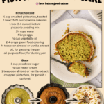 pistachio bunct cake facebook collage