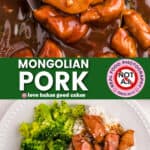 mongolian pork pin collage