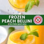 frozen peach bellini pin collage 1