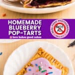 blueberry pop tarts pin collage 1