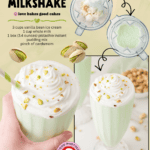 pistachio milkshake facebook collage