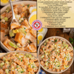 sweet potato salad facebook collage