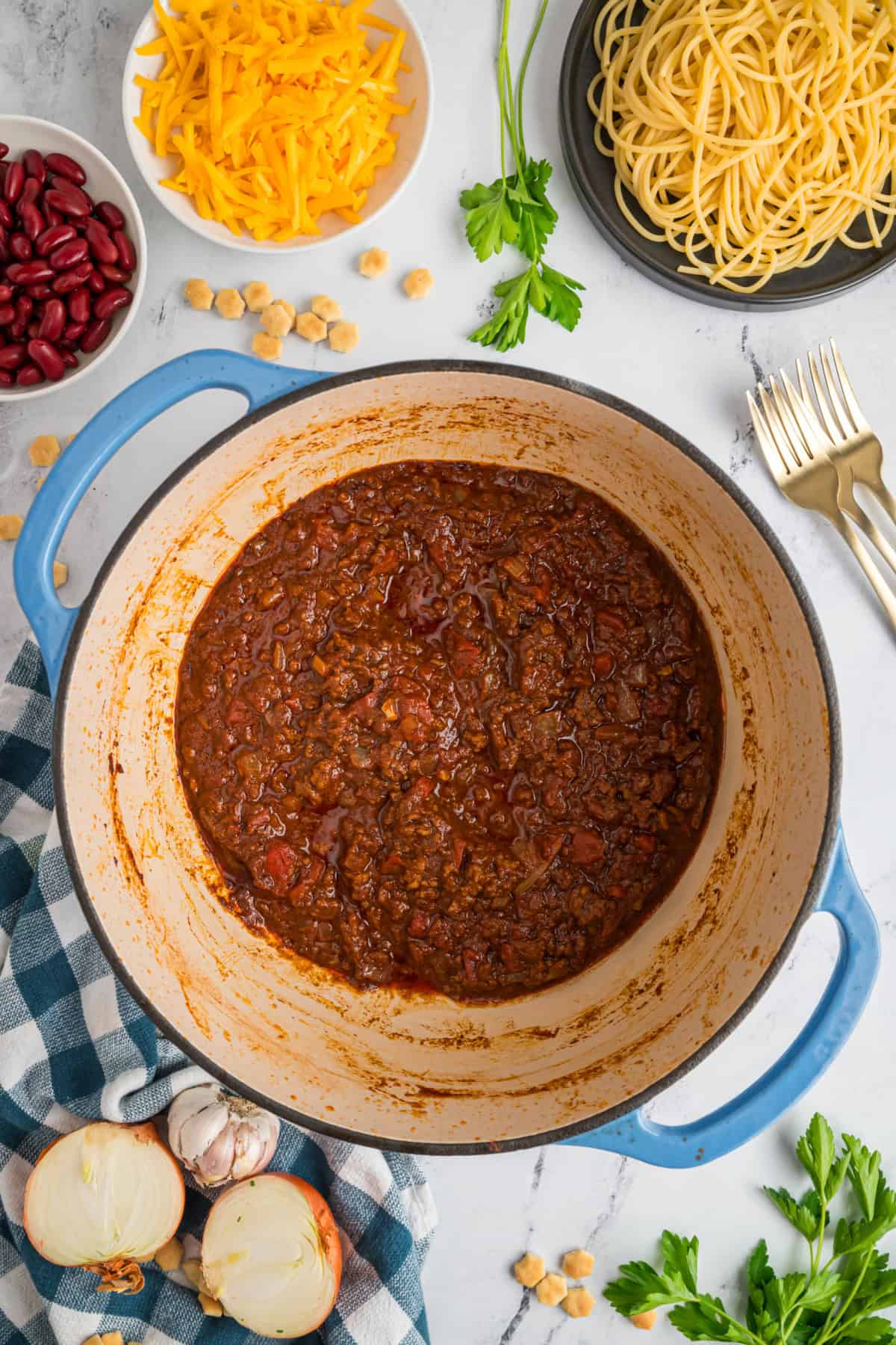 Cincinnati chili preparation step 8