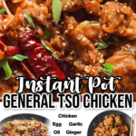 General Tso chicken recipe social graphic