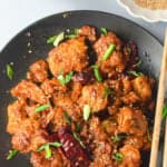 General Tso chicken recipe Pinterest image